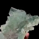 Natural Transparent Green Blue-Edged Phantom Fluorite Mineral Specimen,High Quality Specimen,XIANGHUALING,HUNAN,CHINA(125*90*33mm) - image 3