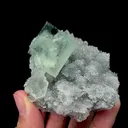 Natural Transparent Green Cubic Fluorite and Crystal Mineral Specimen,High Quality Specimen,ZHEJIANG,CHINA(81*68*50mm) - image 3