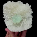 Natural Transparent Green Cubic Fluorite and Crystal Mineral Specimen,High Quality Specimen,ZHEJIANG,CHINA(95*95*52mm) - image 4