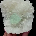Natural Transparent Green Cubic Fluorite and Crystal Mineral Specimen,High Quality Specimen,ZHEJIANG,CHINA(95*95*52mm) - image 2