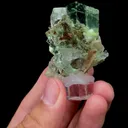 Natural Transparent Green Cubic Fluorite Mineral Specimen,High Quality Specimen,XIANGHUALING,HUNAN,CHINA(47*28*52mm) - image 3