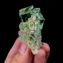 Natural Transparent Green Cubic Fluorite Mineral Specimen,High Quality Specimen,XIANGHUALING,HUNAN,CHINA(47*28*52mm) - image 2