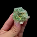Natural Transparent Green Cubic Fluorite Mineral Specimen,High Quality Specimen,XIANGHUALING,HUNAN,CHINA(47*28*52mm) - image 4