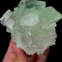Natural Transparent Green Cubic Fluorite Mineral Specimen,High Quality Specimen,XIANGHUALING,HUNAN,CHINA(85*70*50mm) - image 3