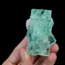 Natural Transparent Green Cubic Fluorite Mineral Specimen,High Quality Specimen,YAO GANG XIAN,HUNAN,CHINA(63*50*24mm) - image 3