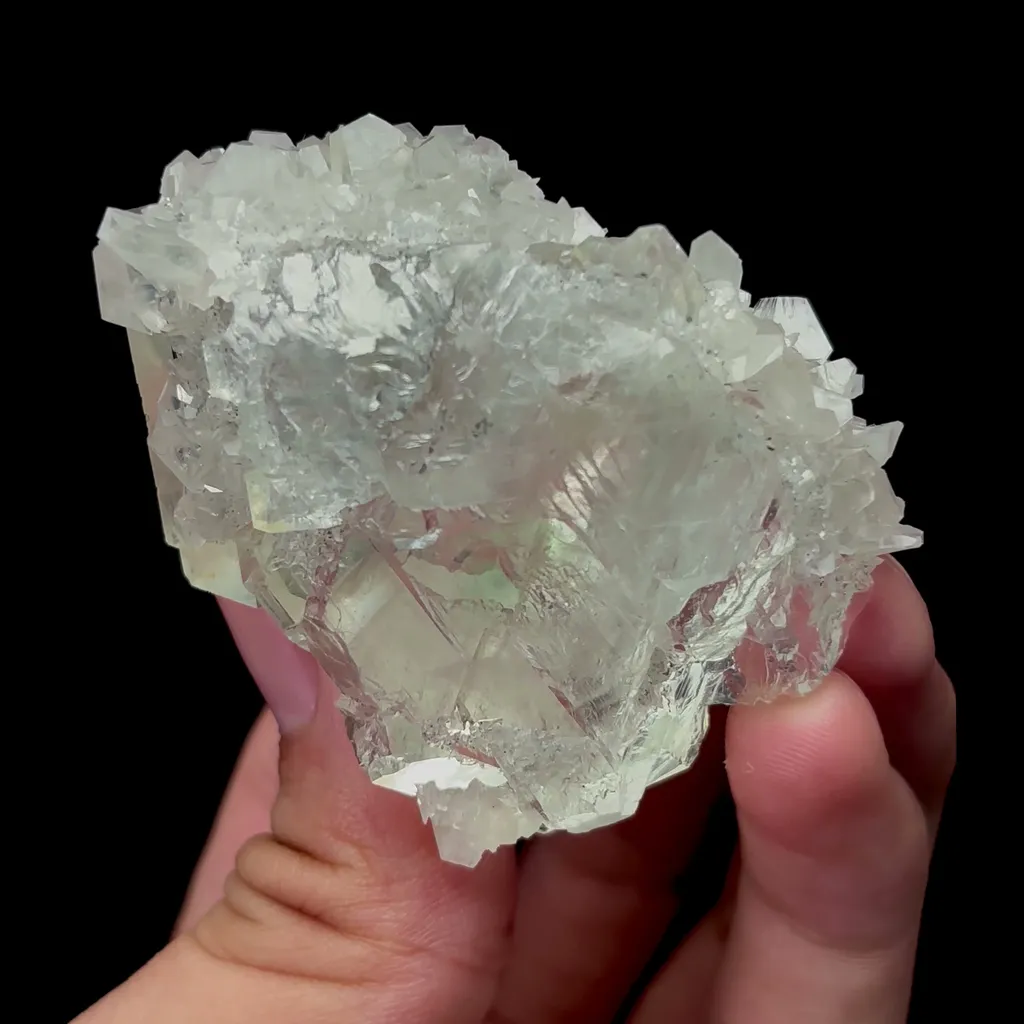Natural Transparent Green Cubic Fluorite Mineral Specimen,High Quality Specimen,ZHEJIANG,CHINA(55*45*35mm) - image 4