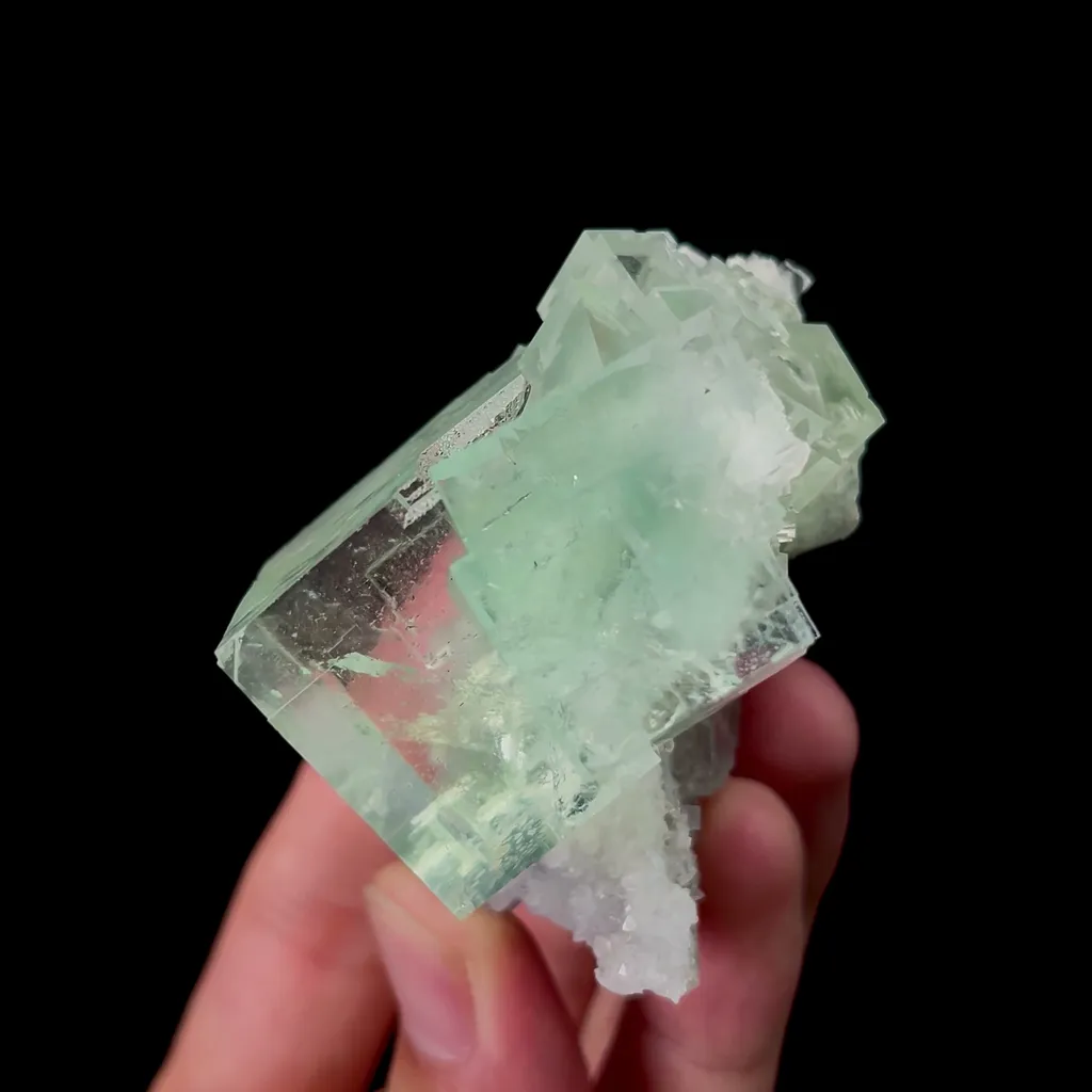 Natural Transparent Green Fluorite and Crystal Mineral Specimen,High Quality Specimen,ZHEJIANG,CHINA(75*60*53mm) - image 4