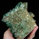 Natural Transparent Green Fluorite Mineral Specimen,High Quality Specimen,HUANGSHAPING,CHENZHOU,HUNAN,CHINA(110*80*100mm) - image 4