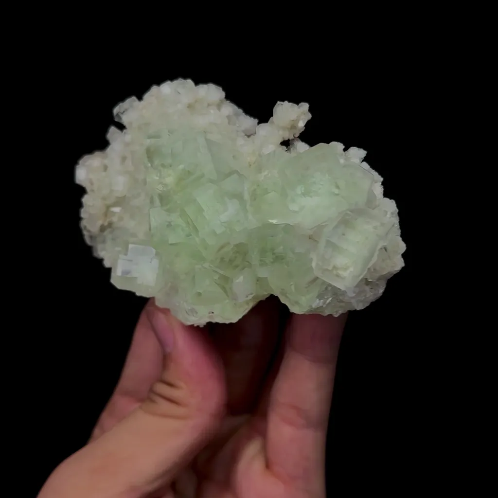 Natural Transparent Green Fluorite Mineral Specimen,High Quality Specimen,XIANGHUALING,HUNAN,CHINA(105*66*33mm) - image 3
