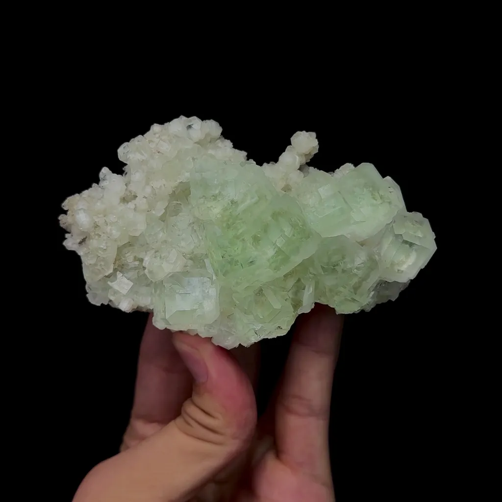 Natural Transparent Green Fluorite Mineral Specimen,High Quality Specimen,XIANGHUALING,HUNAN,CHINA(105*66*33mm) - image 4
