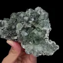 Natural Transparent Green Fluorite Mineral Specimen,High Quality Specimen,XIANGHUALING,HUNAN,CHINA(144*90*37mm) - image 2
