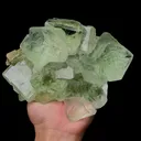 Natural Transparent Green Fluorite Mineral Specimen,High Quality Specimen,XIANGHUALING,HUNAN,CHINA(190*145*40mm) - image 4