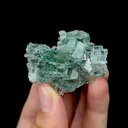Natural Transparent Green Fluorite Mineral Specimen,High Quality Specimen,XIANGHUALING,HUNAN,CHINA(46*33*16mm) - image 1