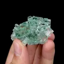 Natural Transparent Green Fluorite Mineral Specimen,High Quality Specimen,XIANGHUALING,HUNAN,CHINA(46*33*16mm) - image 2