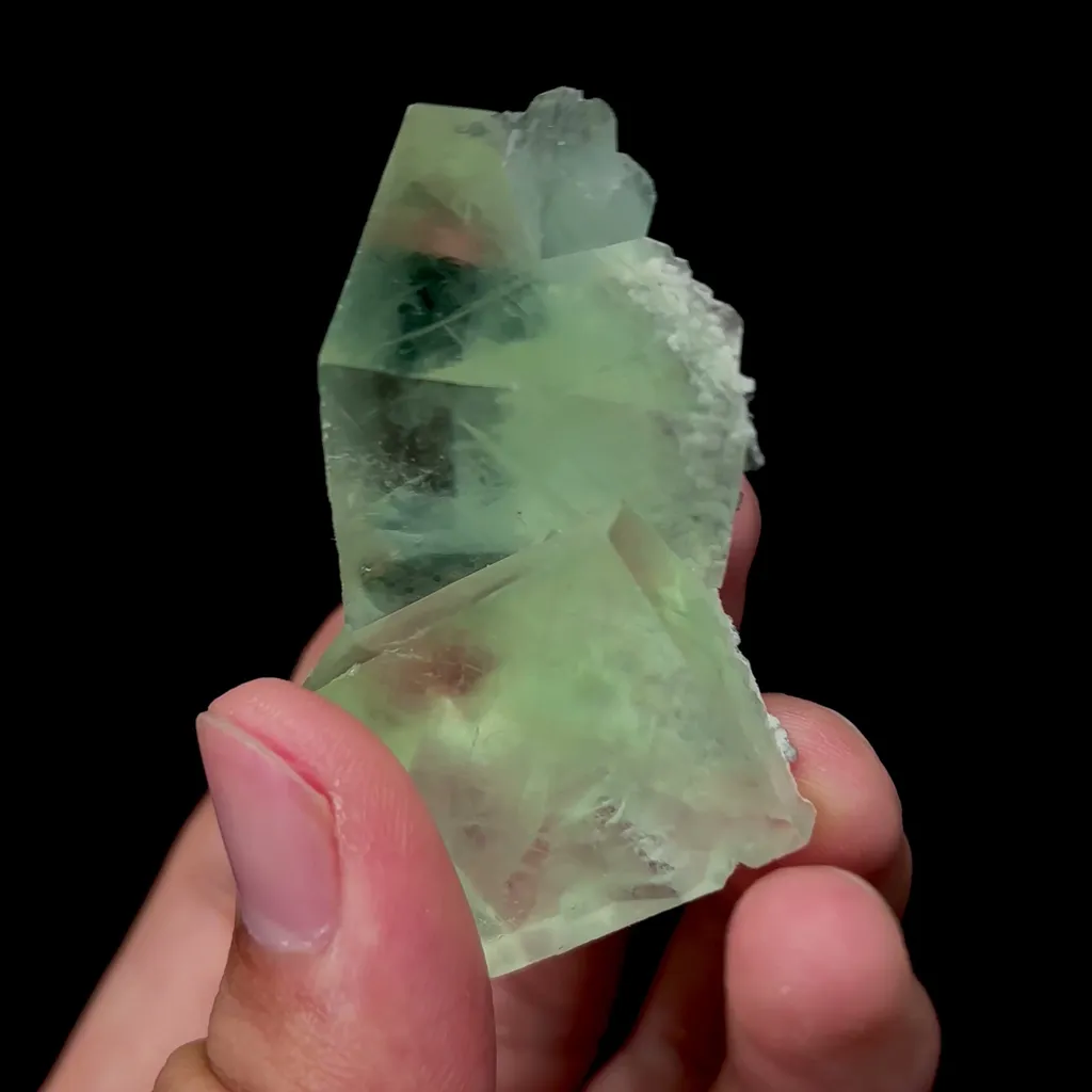 Natural Transparent Green Fluorite Mineral Specimen,High Quality Specimen,XIANGHUALING,HUNAN,CHINA(58*42*27mm) - image 3
