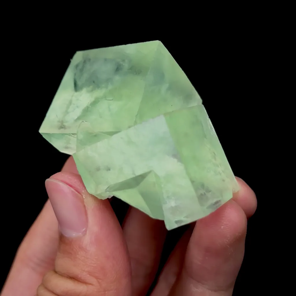 Natural Transparent Green Fluorite Mineral Specimen,High Quality Specimen,XIANGHUALING,HUNAN,CHINA(58*42*27mm) - image 2