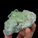 Natural Transparent Green Fluorite Mineral Specimen,High Quality Specimen,XIANGHUALING,HUNAN,CHINA(80*57*45mm) - image 4