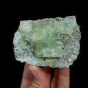 Natural Transparent Green Fluorite Mineral Specimen,High Quality Specimen,XIANGHUALING,HUNAN,CHINA(80*57*45mm) - image 2