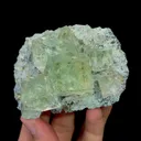 Natural Transparent Green Fluorite Mineral Specimen,High Quality Specimen,XIANGHUALING,HUNAN,CHINA(80*57*45mm) - image 5