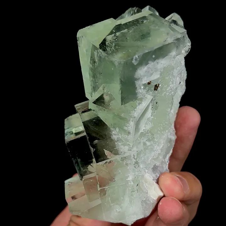Natural Transparent Green Fluorite Mineral Specimen,High Quality Specimen,ZHEJIANG,CHINA(102*66*54mm) - image 2