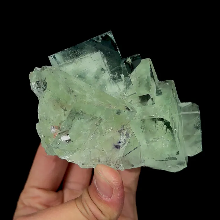 Natural Transparent Green Fluorite Mineral Specimen,High Quality Specimen,ZHEJIANG,CHINA(102*66*54mm) - image 3