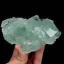 Natural Transparent Green Fluorite Mineral Specimen,High Quality Specimen,ZHEJIANG,CHINA(110*60*50mm) - image 1