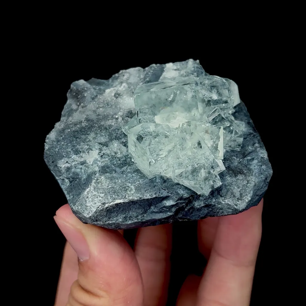 Natural Transparent Green Fluorite Mineral Specimen,High Quality Specimen,ZHEJIANG,CHINA(65*51*30mm) - image 4