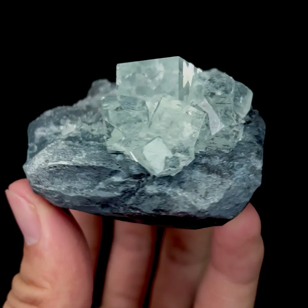Natural Transparent Green Fluorite Mineral Specimen,High Quality Specimen,ZHEJIANG,CHINA(65*51*30mm) - image 3