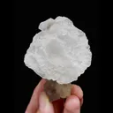 Natural Transparent Octahedral Fluorite & Calcite, Mineral Specimen:Xianghualing,Hunan (45*70*30MM) - image 1