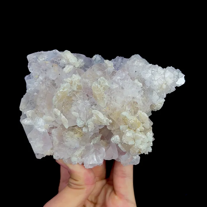 Natural Transparent Octahedral Fluorite, Mineral Specimen: Huanggangliang,Inner Mongolia (125*95*70MM) image