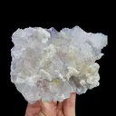 Natural Transparent Octahedral Fluorite, Mineral Specimen: Huanggangliang,Inner Mongolia (125*95*70MM) - image 3