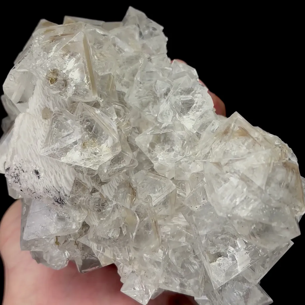 Natural Transparent Octahedral Fluorite Mineral Specimen,High Quality Specimen,HUANGGANG LIANG,INNER MONGOLIA,CHINA(146*96*95mm) - image 2