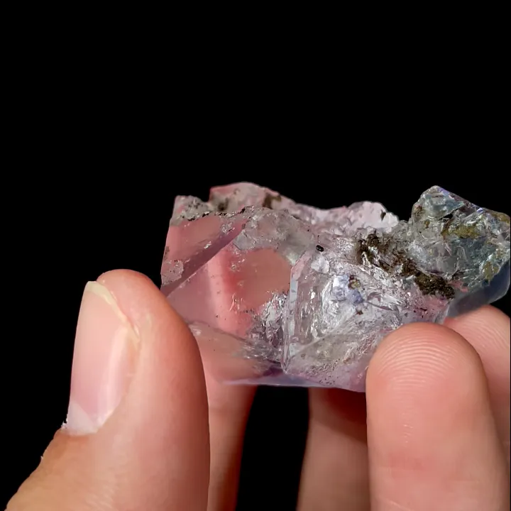 Natural Transparent Octahedral Fluorite,Mineral Specimen: Inner Mongolia,China (35*25*20MM) - image 6