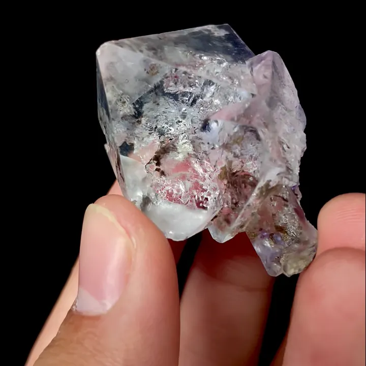 Natural Transparent Octahedral Fluorite,Mineral Specimen: Inner Mongolia,China (35*25*20MM) - image 5