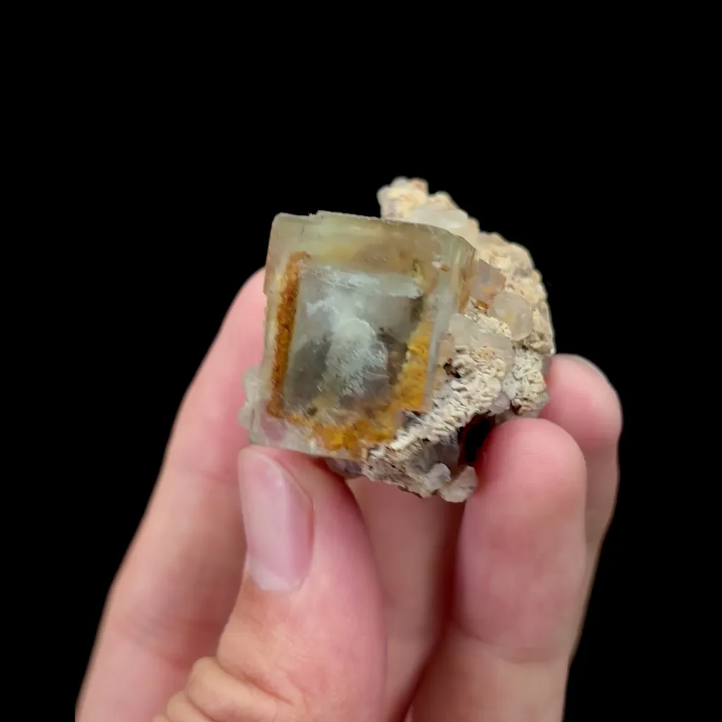 Natural Transparent Phantom Fluorite Mineral Specimen,High Quality Specimen,YAO GANG XIAN,HUNAN,CHINA(30*46*31mm) - image 2