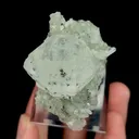 Natural Transparent Polyhedral Fluorite, Mineral Specimen: Inner Mongolia,China (55*30*35MM) - image 4