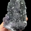 Natural Transparent Purple Cubic Fluorite Mineral Specimen,High Quality Specimen,XIANGHUALING,HUNAN,CHINA(125*80*45mm) - image 6