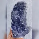 Natural Transparent Purple Cubic Fluorite Mineral Specimen,High Quality Specimen,XIANGHUALING,HUNAN,CHINA(125*80*45mm) - image 5