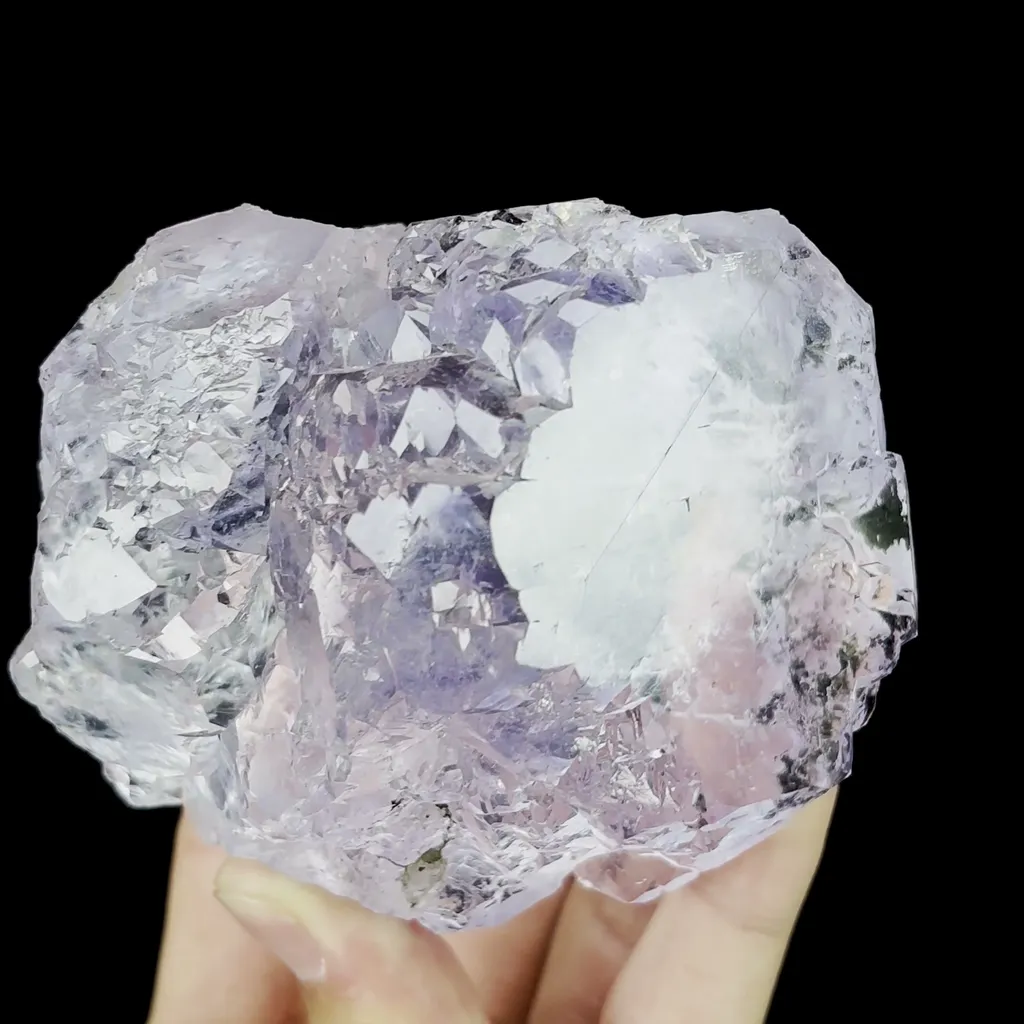 Natural Transparent Purple Fluorite Mineral Specimen,High Quality Specimen,FUJIAN,CHINA(99*78*63mm) - image 4
