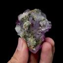 Natural Transparent Purple Fluorite Mineral Specimen,High Quality Specimen,YAO GANG XIAN,HUNAN,CHINA(50*37*35mm) - image 4