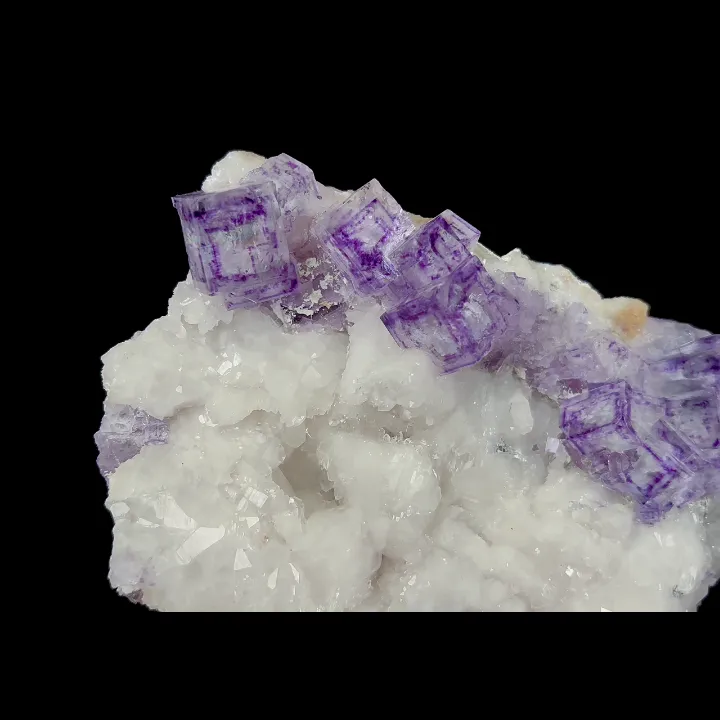 Natural Transparent Purple Fluorite Mineral Specimen,High Quality Specimen,ZHEJIANG,CHINA(128*72*45mm) - image 3