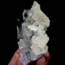 Natural Transparent Purple Phantom Fluorite and Calcite, Mineral Specimen:Yaogangxian,Hunan (65*75*35MM) - image 4