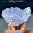 Natural Transparent Purple Phantom Fluorite comes from Xianghualing,Hunan 110*70*45MM - image 1
