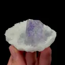 Natural Transparent Purple Phantom Fluorite Mineral Specimen,High Quality Specimen,ZHEJIANG,CHINA(61*41*27mm) - image 4
