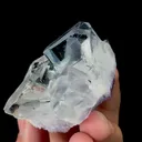Natural Transparent Purple Phantom Fluorite, Mineral Specimen:Zhejiang (50*55*35MM) - image 4