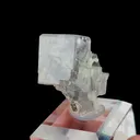 Natural Transparent Purple Phantom Fluorite, Mineral Specimen:Zhejiang,China (20*25*20MM) - image 2