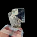 Natural Transparent Purple Phantom Fluorite, Mineral Specimen:Zhejiang,China (20*25*20MM) - image 4