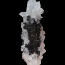 Natural Transparent Quartz with Green Epidote Specimen - image 5