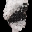 Natural Transparent Quartz with Green Epidote Specimen - image 2