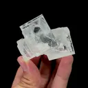 Natural Transparent Stepped Fluorite Mineral Specimen,High Quality Specimen,XIANGHUALING,HUNAN,CHINA(51*48*35mm) - image 4